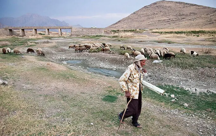 (تصاویر) رودخانه «رازآور» هم خشکید