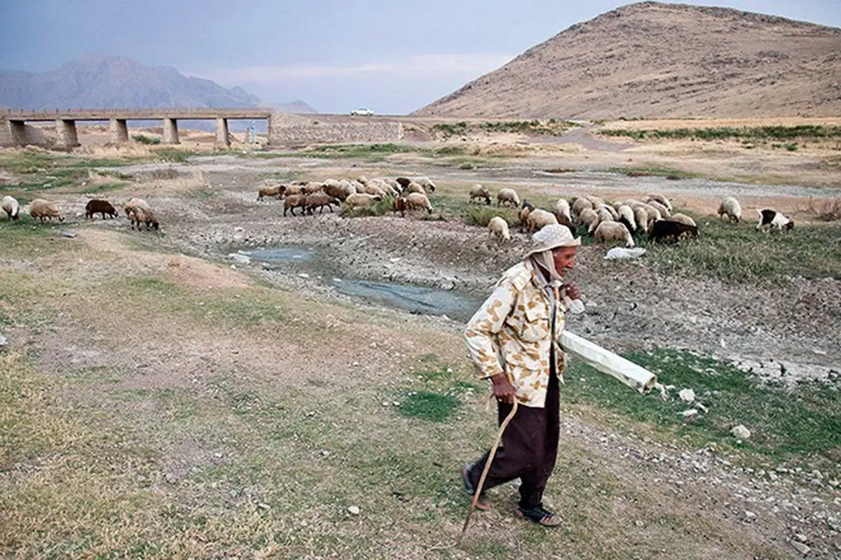 (تصاویر) رودخانه «رازآور» هم خشکید