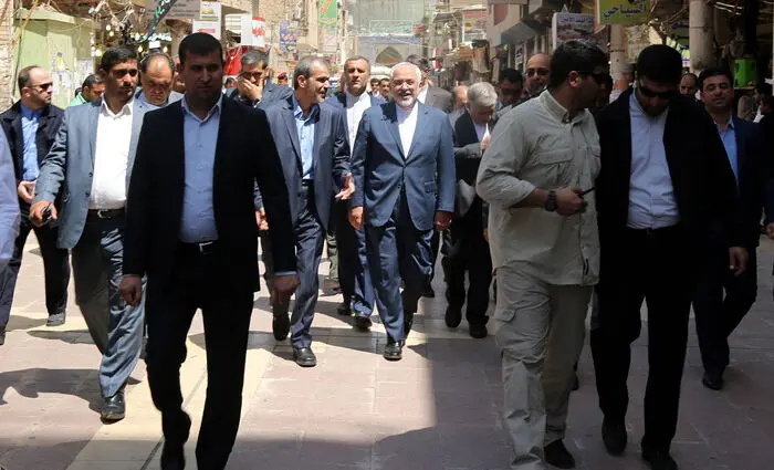 (تصاویر) دیدار ظریف با مراجع نجف
