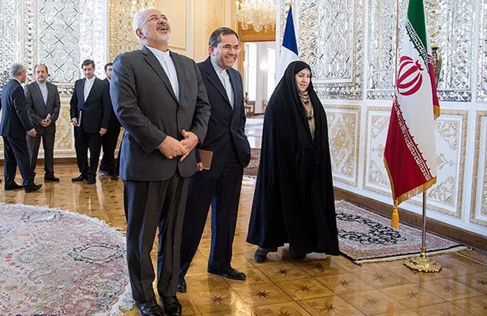 (تصاویر) لوران فابیوس در تهران