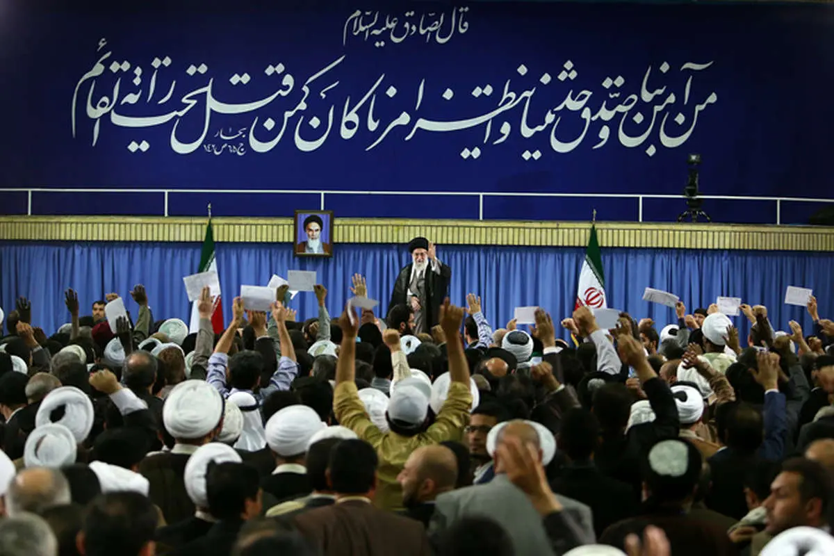 (تصاویر) دیدار میهمانان مجمع جهانی اهل بیت(ع) با رهبرانقلاب
