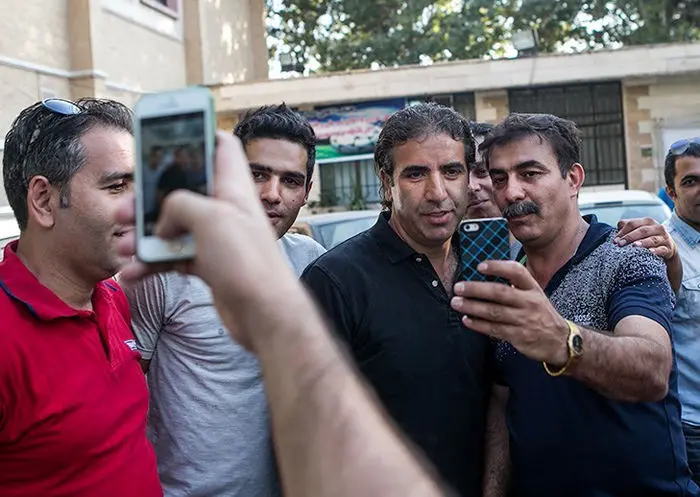 (تصاویر) دیدار پیشکسوتان پرسپولیس و هنرمندان