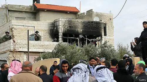 نوزاد فلسطینی در آتش صهیونیست‌ها سوخت