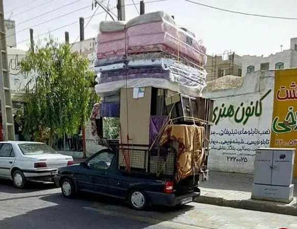 (تصویر) قوی‌ترین پراید دنیا!