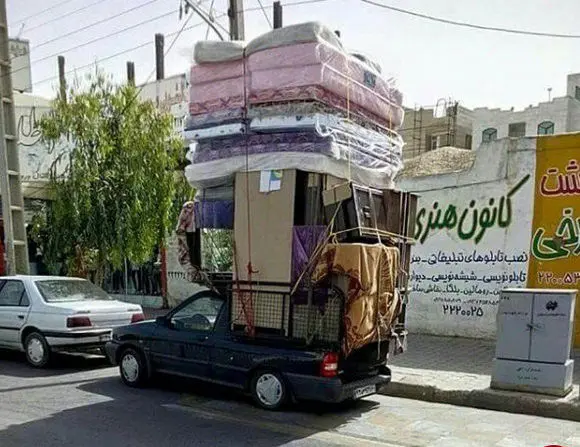 (تصویر) قوی‌ترین پراید دنیا!