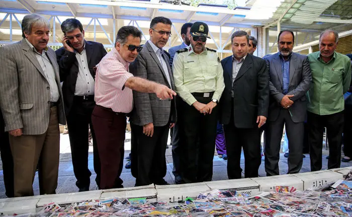 (تصاویر) انهدام 3میلیون سی‌دی‌ غیرمجاز