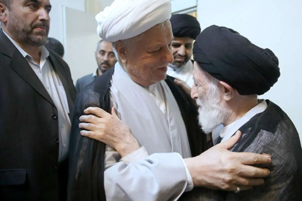 (تصاویر) دیدار هاشمی و آیت‌الله شبیری زنجانی