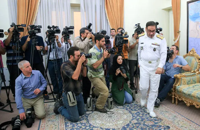 (تصاویر) دیدار هاموند با شمخانی