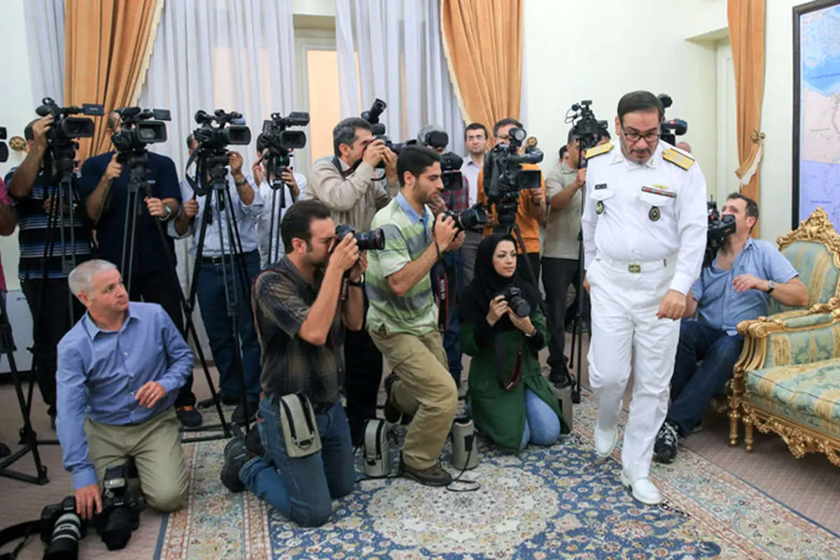 (تصاویر) دیدار هاموند با شمخانی