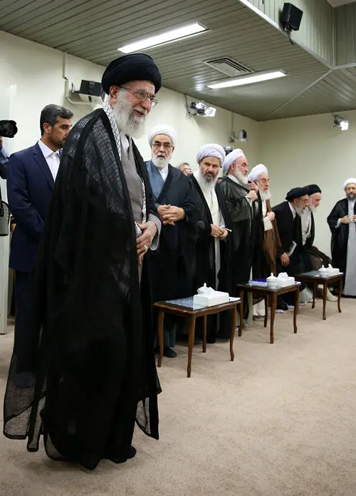 (تصاویر)  دیدار اعضای خبرگان با رهبر انقلاب