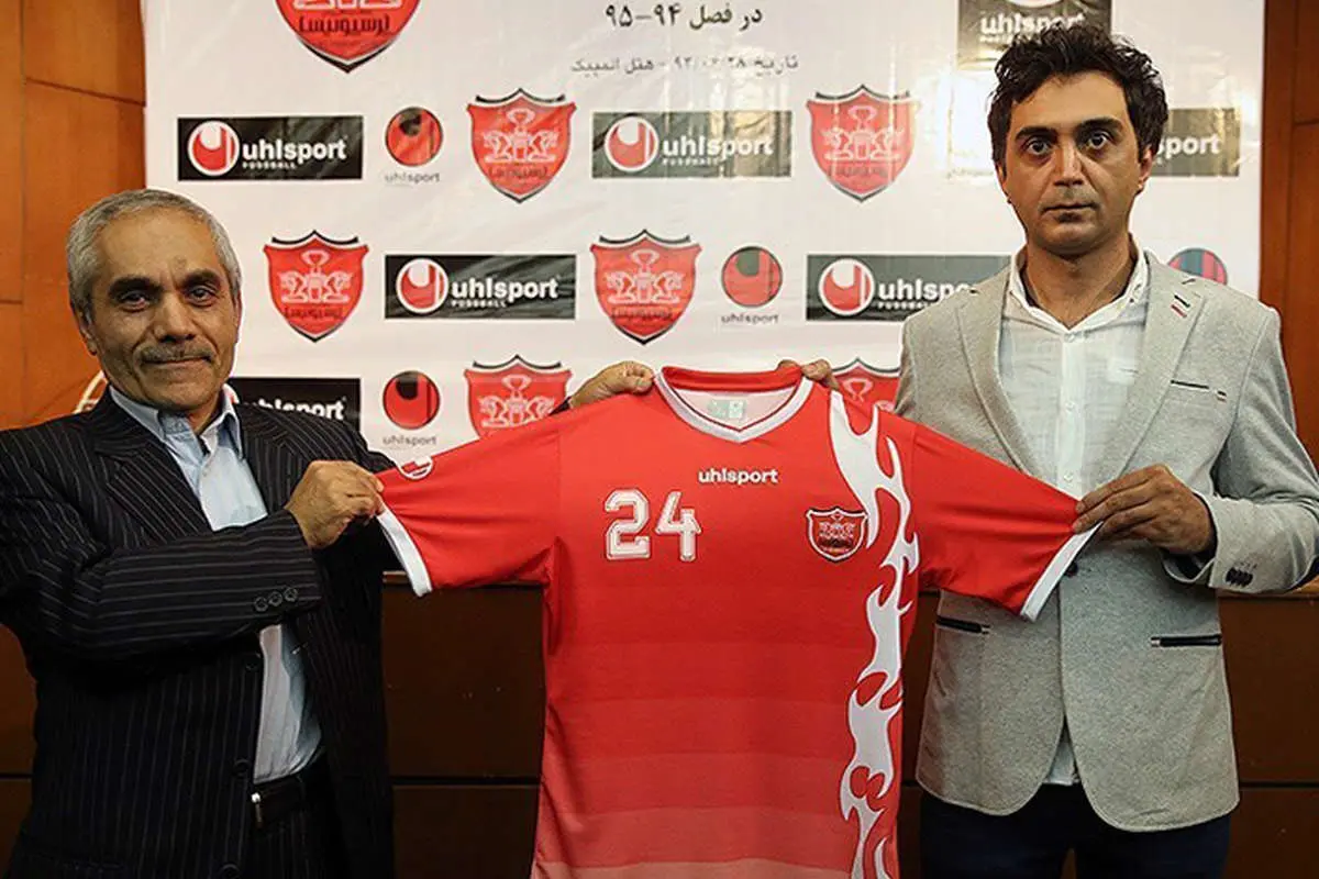 (تصاویر) رونمایی از لباس جدید پرسپولیس