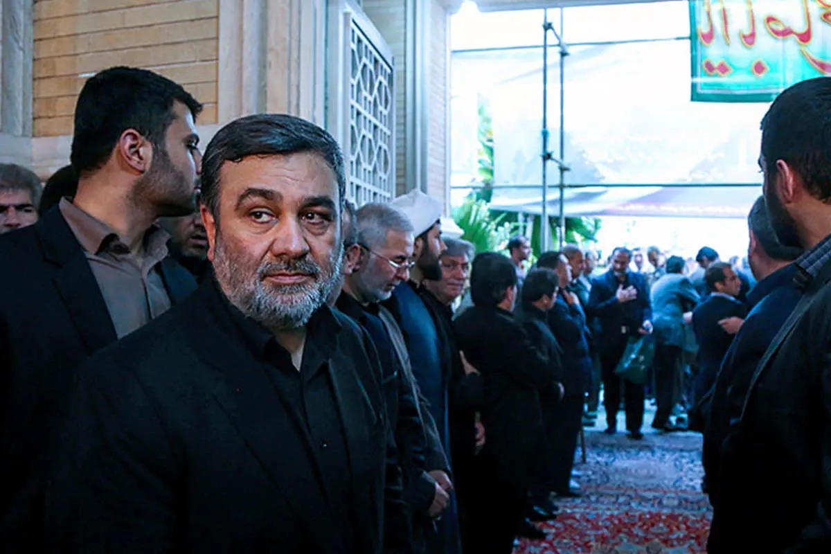 (تصاویر) ختم پدر رئیس پلیس با حضور مقامات