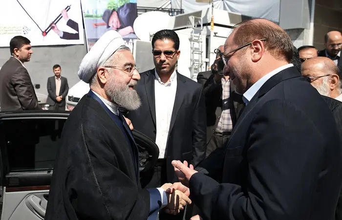 (تصاویر) روحانی و قالیباف در مترو