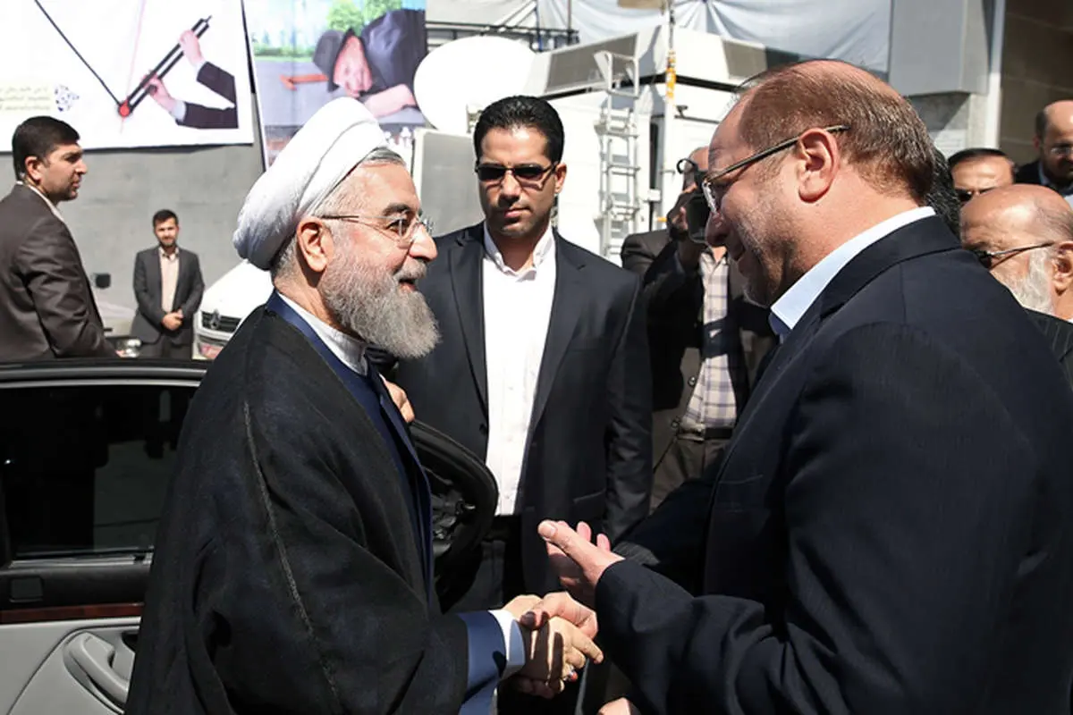 (تصاویر) روحانی و قالیباف در مترو