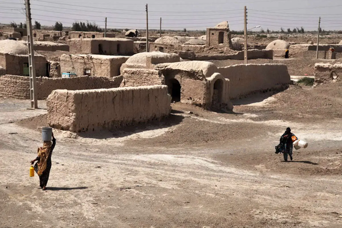 (تصاویر) خشکسالی در روستای "دراز"