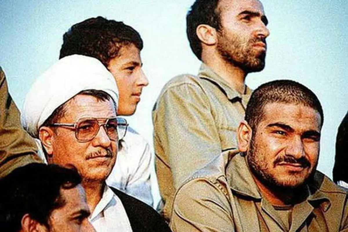عکسی متفاوت از جوانی مهدی هاشمی