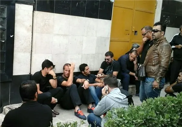 (تصاویر) حضور پرسپولیسی ها در بیمارستان