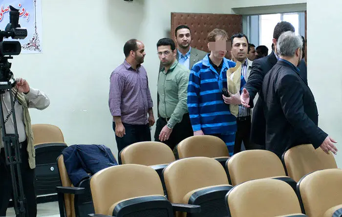 (تصاویر) بابک زنجانی در دادگاه