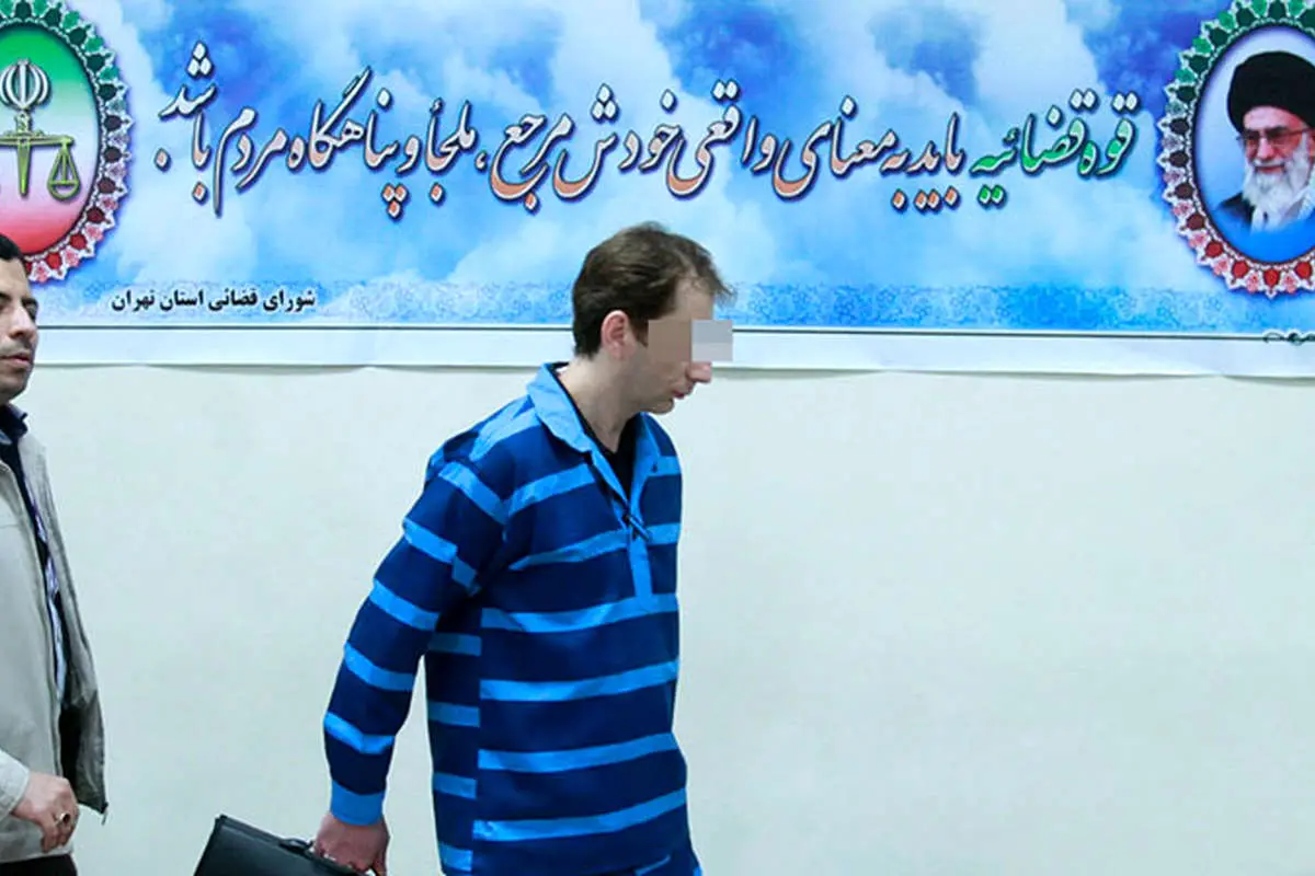 (تصاویر) بابکزنجانی در سومین دادگاه