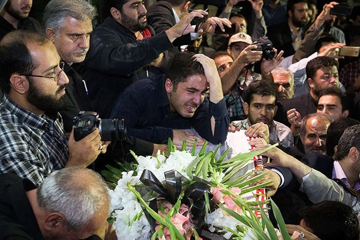 (تصاویر) ورود پیکر سردار همدانی به کشور