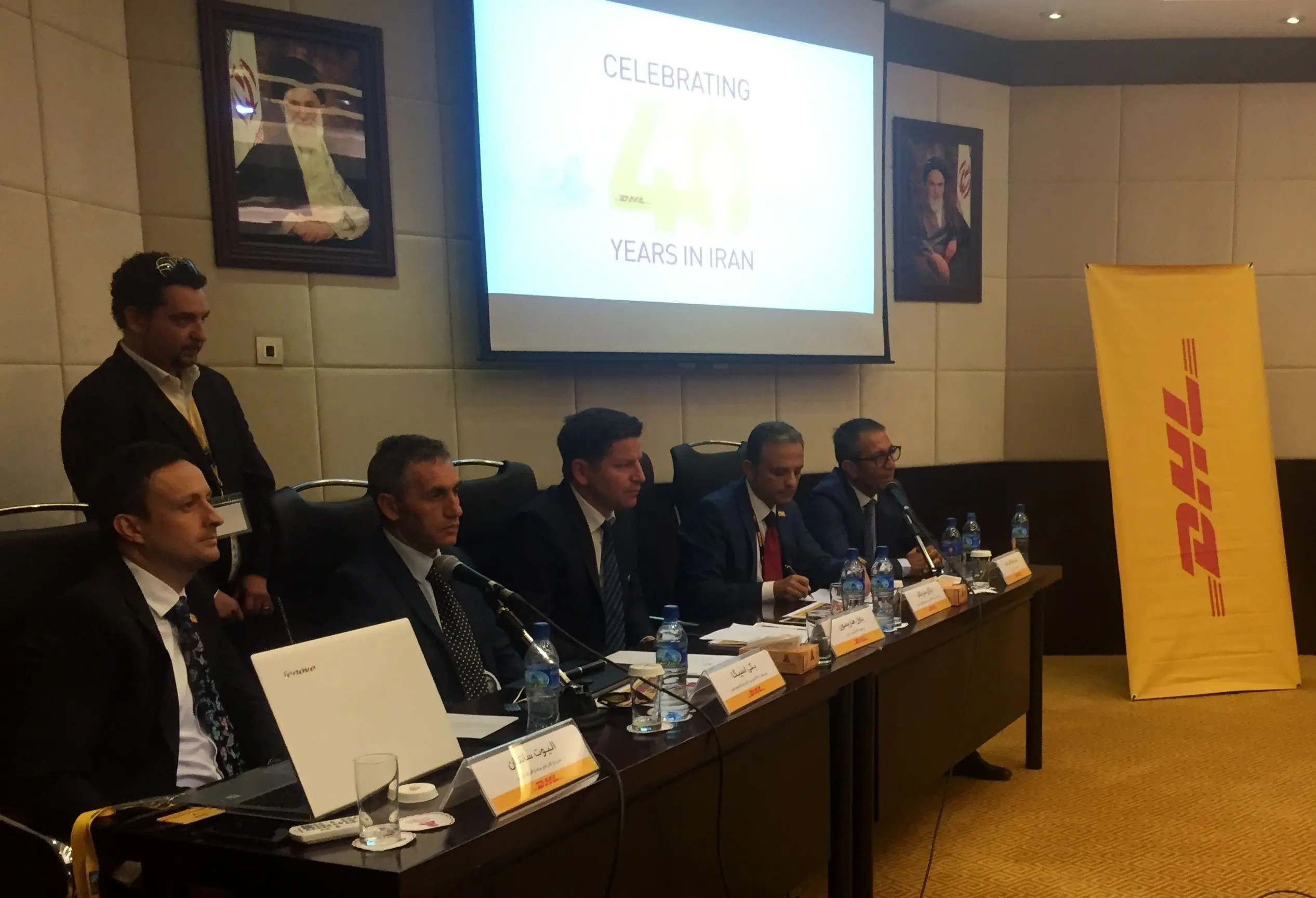 DHL در ايران 40 ساله شد