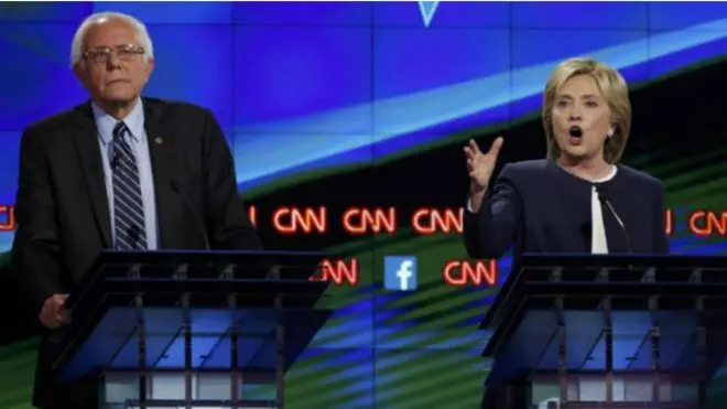 اولین مناظره هیلاری