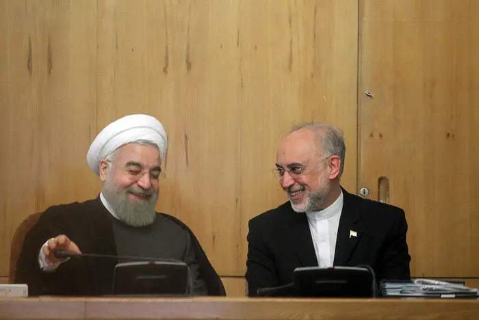 (تصاویر) دلجویی روحانی از صالحی