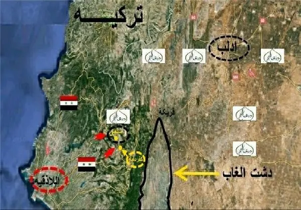 پاتک ارتش سوریه به جبهة النصره در شمال لاذقیه