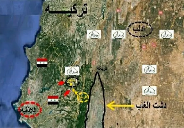 پاتک ارتش سوریه به جبهة النصره در شمال لاذقیه