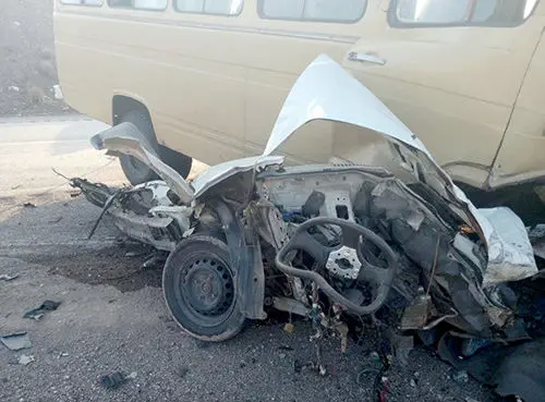 (تصاویر) تصادف مرگبار در جاده ساوه