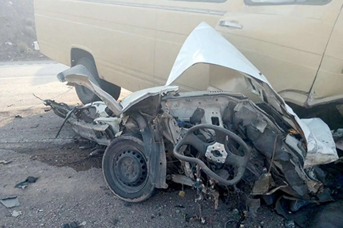 (تصاویر) تصادف مرگبار در جاده ساوه