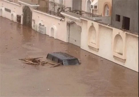 (تصاویر) جده زیر آب رفت