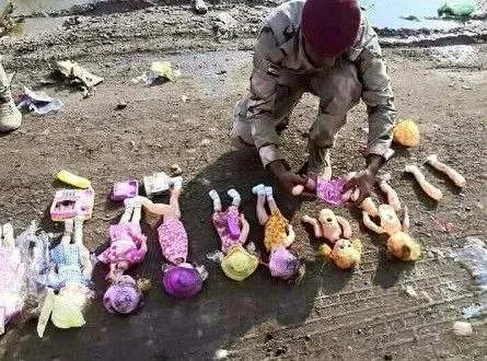 کشف اسباب بازی های انفجاری در مسیر راهپیمایی اربعین