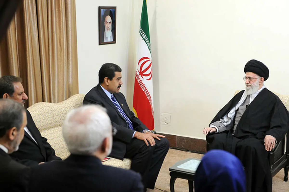 (تصاویر) دیدار مادورو با رهبرانقلاب