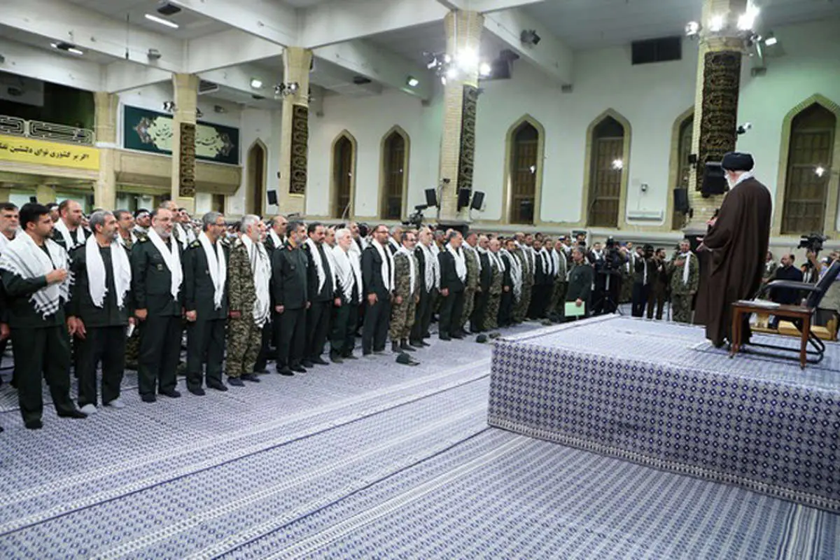 (تصاویر) دیدار فرماندهان بسیج با رهبرانقلاب