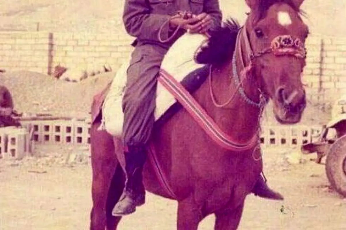 تصویری کمتر دیده شده از سردار سلیمانی