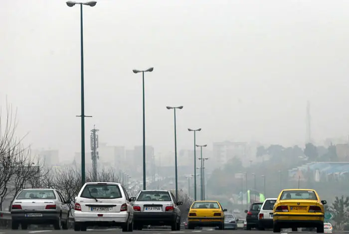 (تصاویر) وارونگی هوا در تهران