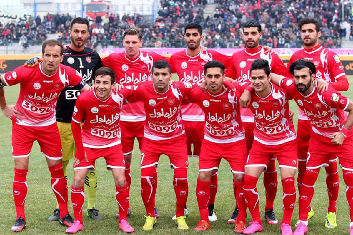 (تصاویر) کاپیتان پرسپولیس با بازوبند حجازی