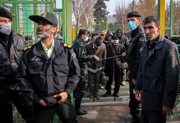 (تصاویر) جمع‌آوری معتادان تهران