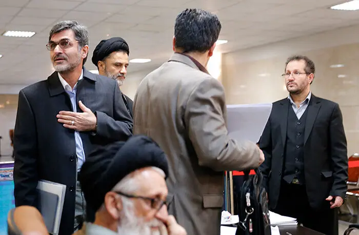 (تصاویر) کوچک‌زاده و نبویان با هم ثبت نام کردند