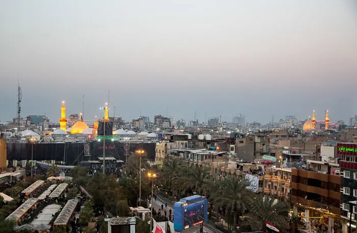 (تصاویر) حرم امام‌حسین(ع) در آستانه اربعین