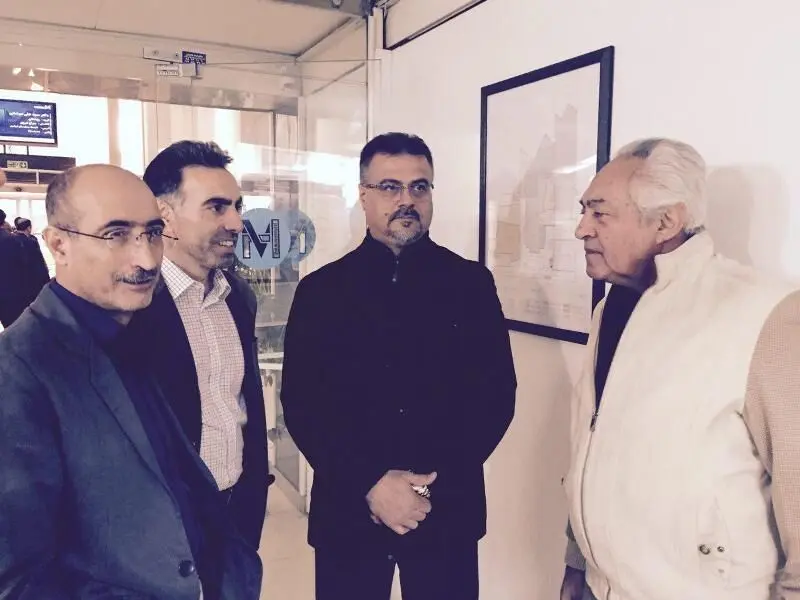(تصاویر) عیادت از منصور پورحیدری