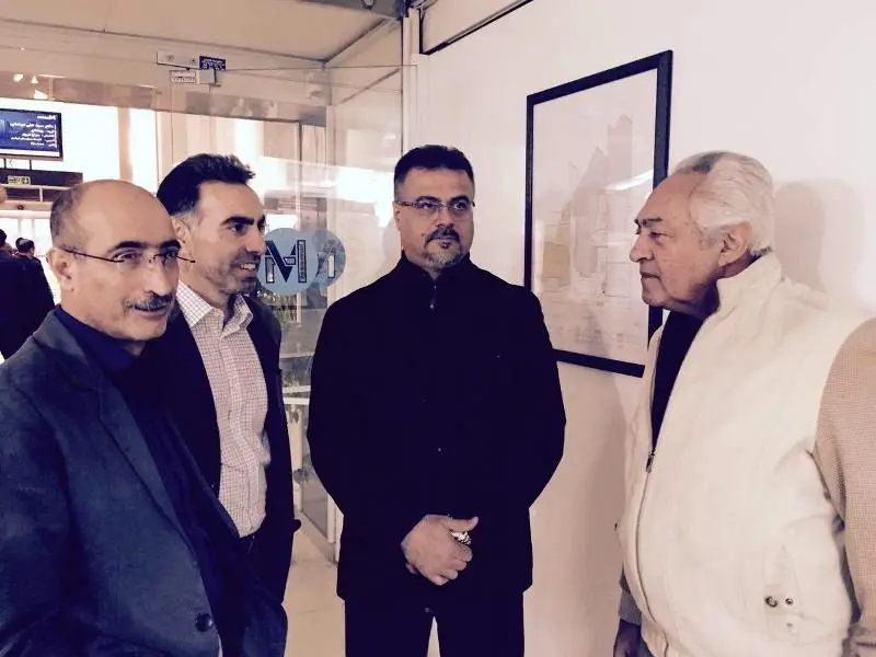 (تصاویر) عیادت از منصور پورحیدری