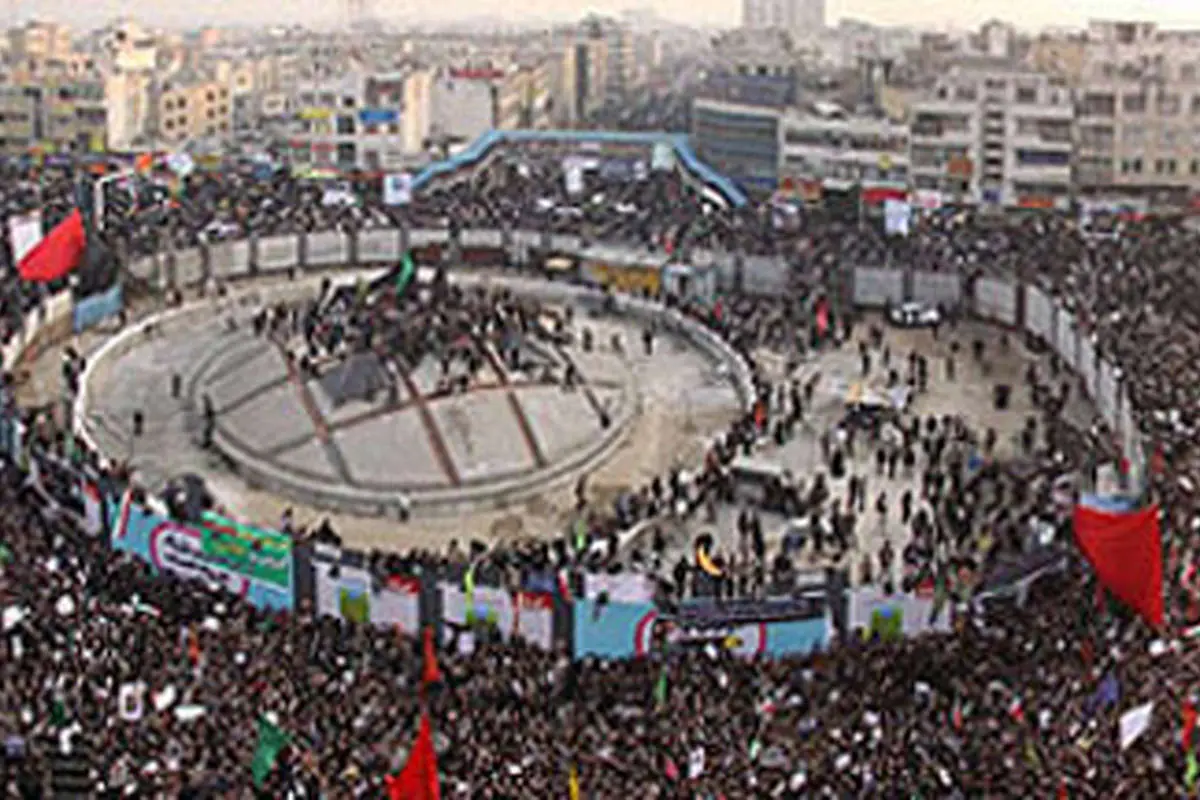(تصاویر) راهپیمایی 9دی 1388 در تهران