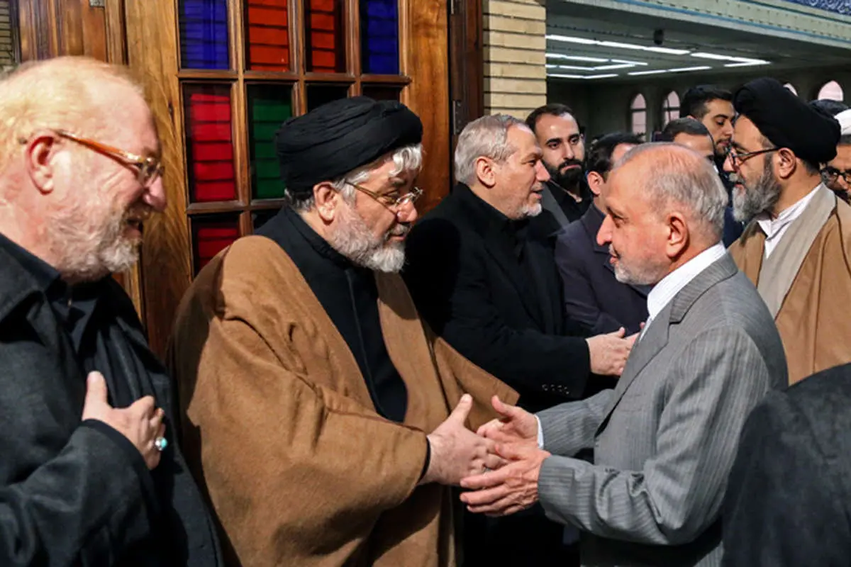 (تصاویر) مقامات در ختم برادر سرلشگر صفوی