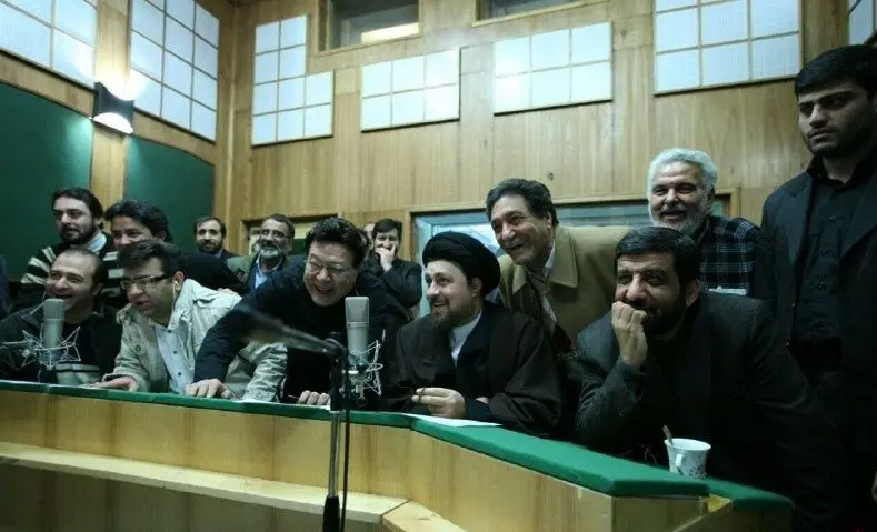 (تصویر) سید حسن خمینی در نقش دوبلور