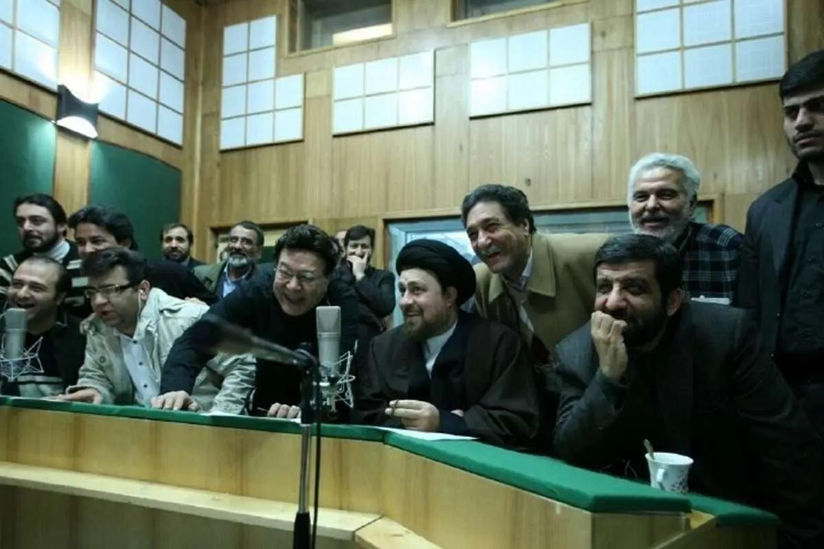 (تصویر) سید حسن خمینی در نقش دوبلور