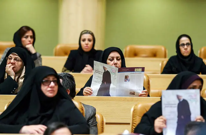 (تصاویر) روحانی در همایش زنان و اعتدال