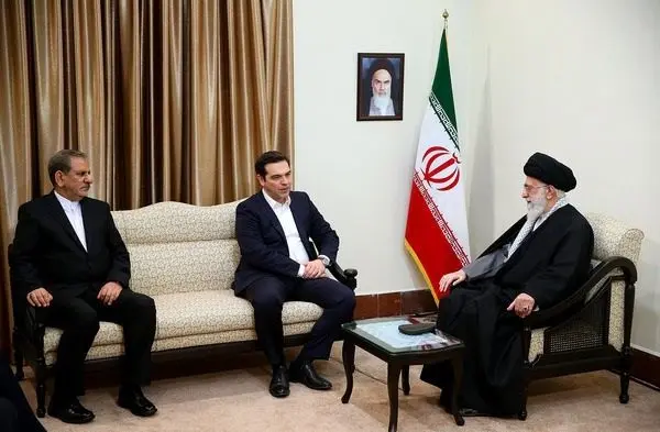 دیدار الکسیس سیپراس با رهبر انقلاب