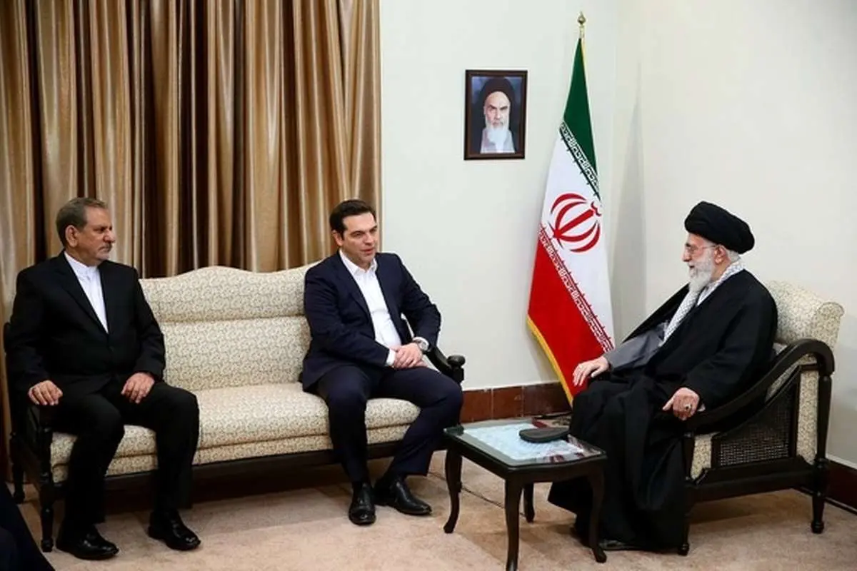 دیدار الکسیس سیپراس با رهبر انقلاب